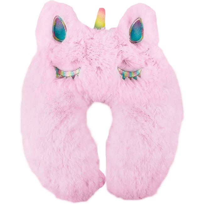 Unicorn Furry Neck Pillow