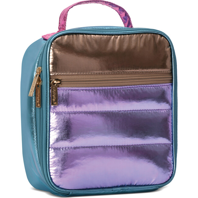 Icy Color Block Puffer Lunch Tote - Lunchbags - 3