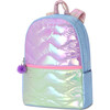 Color Block Quilted Backpack - Backpacks - 2