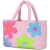 Pretty Petals Puffy Weekender Bag, Pink - Bags - 2