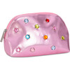 Pink Candy Gem Oval Cosmetic Bag - Bags - 3