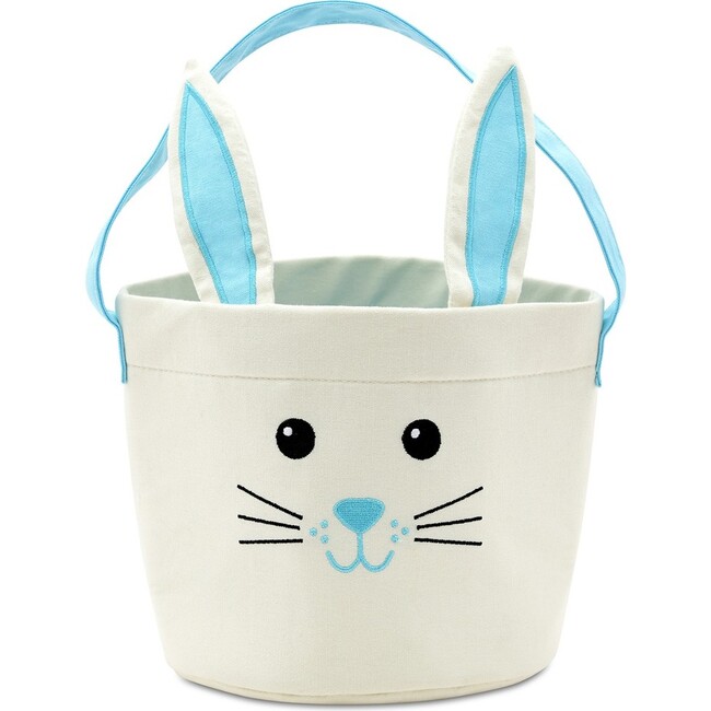 Bunny Basket, Blue - Easter Baskets - 1