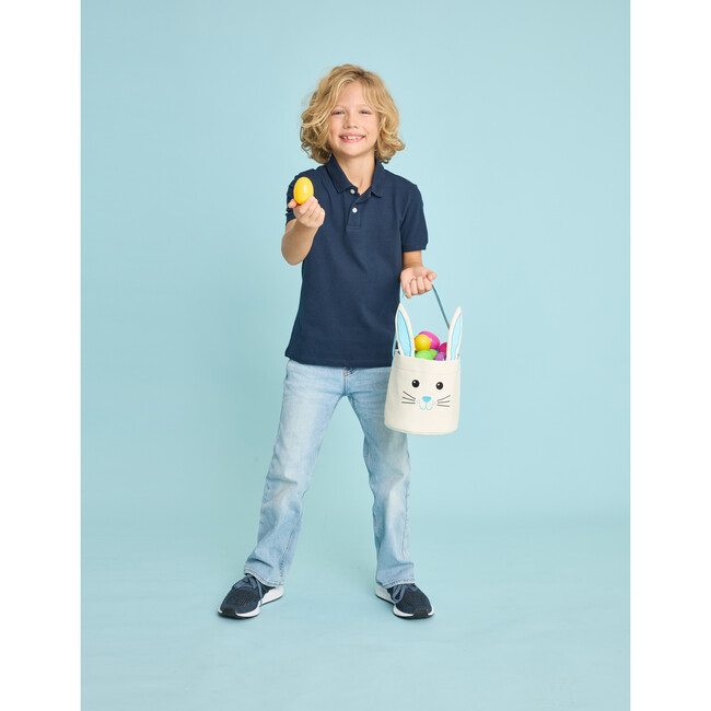 Bunny Basket, Blue - Easter Baskets - 3