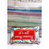 Very Merry Needlepoint Pillow - Decorative Pillows - 2 - thumbnail