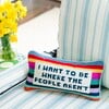 Where the People Aren't Needlepoint Pillow - Decorative Pillows - 2 - thumbnail