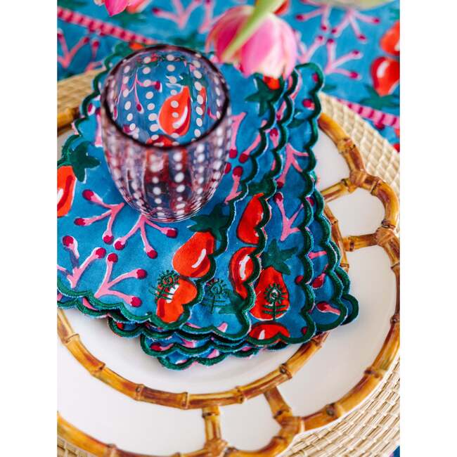 Wilshire Cocktail Napkins, Set of 6 - Tabletop - 3