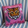 Filthy Animal Needlepoint Pillow - Decorative Pillows - 2 - thumbnail