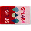 Splish Splash Bath Mat, Pink, Red & Teal - Bath Accessories - 1 - thumbnail