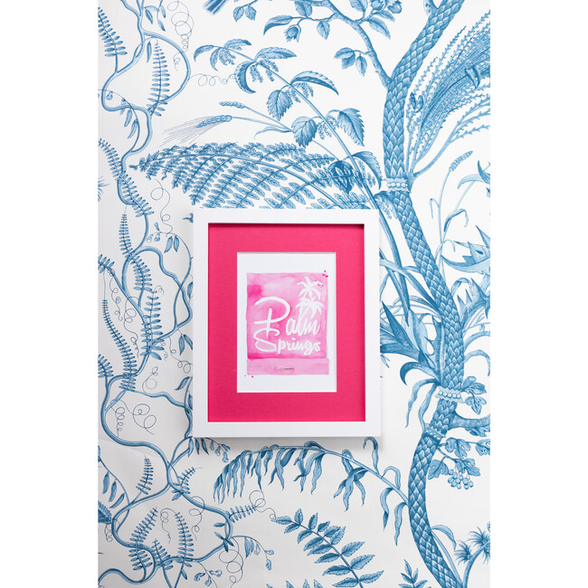 Palm Springs Matchbook, Pink & White