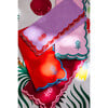 Icon Linen Napkins Set of 4 - Wine + Pink - Tableware - 2 - thumbnail