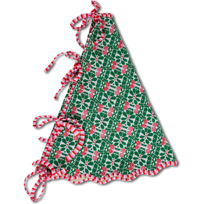 Pomegranate Tree Skirt, Green, Pink