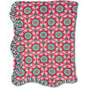 Suzani Tablecloth Regular 60"x90", Green, Pink - Tabletop - 2 - thumbnail