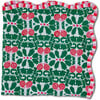 Pomegranate Round Tablecloth, Green & Pink - Tabletop - 1 - thumbnail