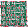 Pomegranate Napkins Set of 4, Green & Pink - Tabletop - 1 - thumbnail