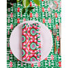 Suzani Napkins Set of 4, Green, Pink - Tabletop - 4 - thumbnail