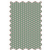 Pomegranate Tablecloth Large 72"x108", Green & Pink - Tabletop - 3 - thumbnail