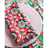 Suzani Napkins Set of 4, Green, Pink - Tabletop - 5 - thumbnail
