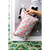 Manifest Needlepoint Pillow, Light Blue, Pink - Decorative Pillows - 3 - thumbnail
