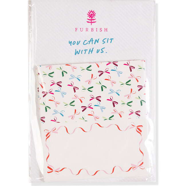 Set of 8 Placecards, Bows - Tabletop - 1