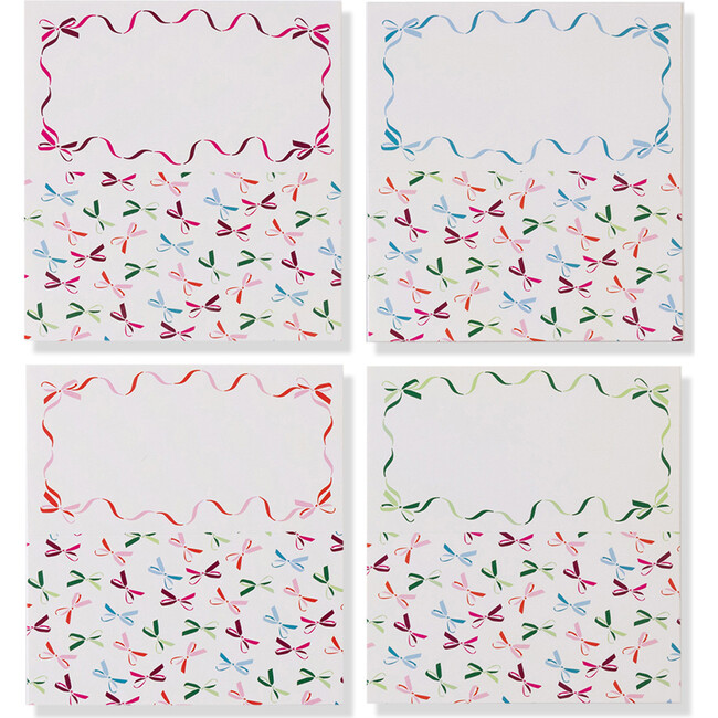 Set of 8 Placecards, Bows - Tabletop - 2