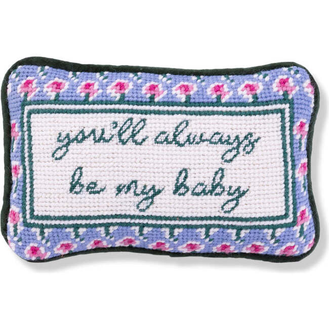 Be My Baby Mini Needlepoint Pillow