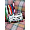 Not Needy Needlepoint Pillow - Decorative Pillows - 4 - thumbnail