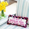 Cool Mom Needlepoint Pillow - Decorative Pillows - 2 - thumbnail