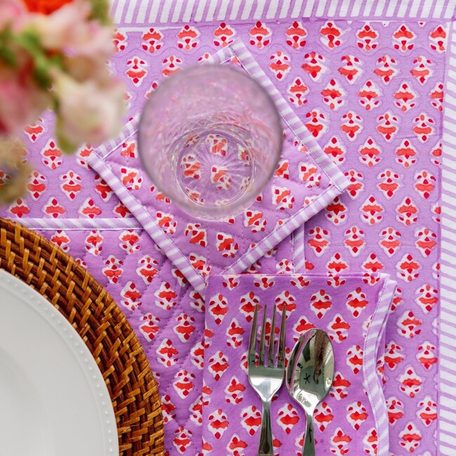 Ambroeus Tablecloth, 72 x 108 - Tabletop - 2