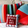 Apres Ski Needlepoint Pillow - Decorative Pillows - 2 - thumbnail
