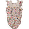 Printed Floral Lace Onesie Multi Floral - Onesies - 1 - thumbnail