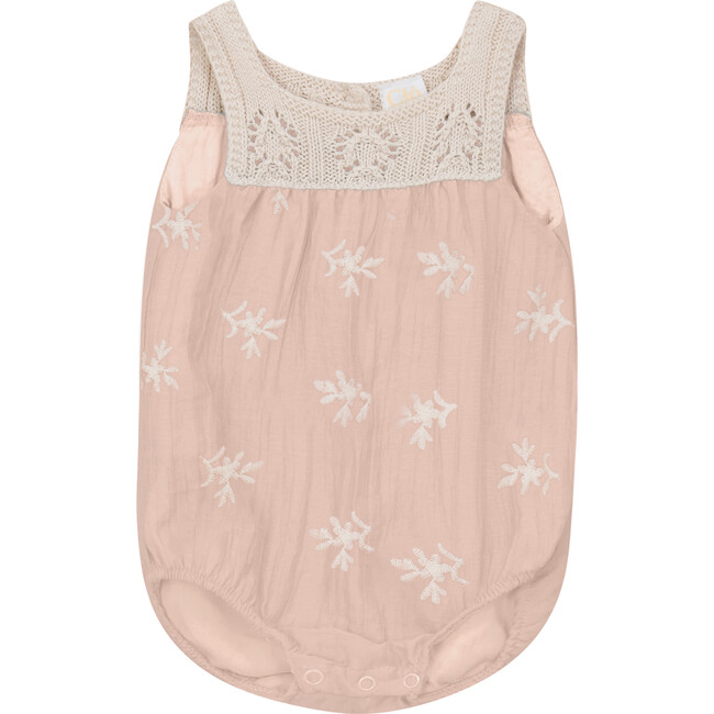 Woven Crinkle Bubble Pink