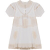 Woven Lace Dress Off White - Dresses - 2