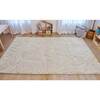 Floral Field Washable Wool Area Rug, Cream - Rugs - 3 - thumbnail