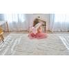 Floral Field Washable Wool Area Rug, Cream - Rugs - 4 - thumbnail