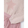 Girl Tulle Skirt and Jumper Set, Pink - Mixed Apparel Set - 2