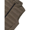 Boy Lightweight Padded Vest, Brown - Vests - 2