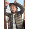 Boy Lightweight Padded Vest, Brown - Vests - 4