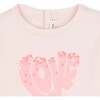 Long Sleeve T-Shirt, Pink - T-Shirts - 2 - thumbnail