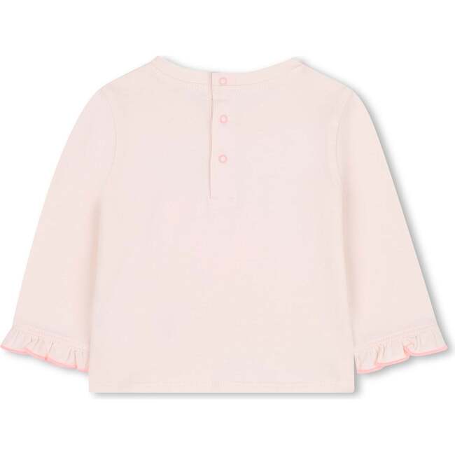 Long Sleeve T-Shirt, Pink - T-Shirts - 3