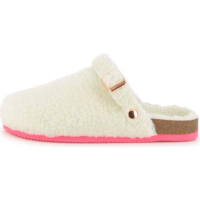 Adjustable buckle slippers, Beige - Slippers - 3