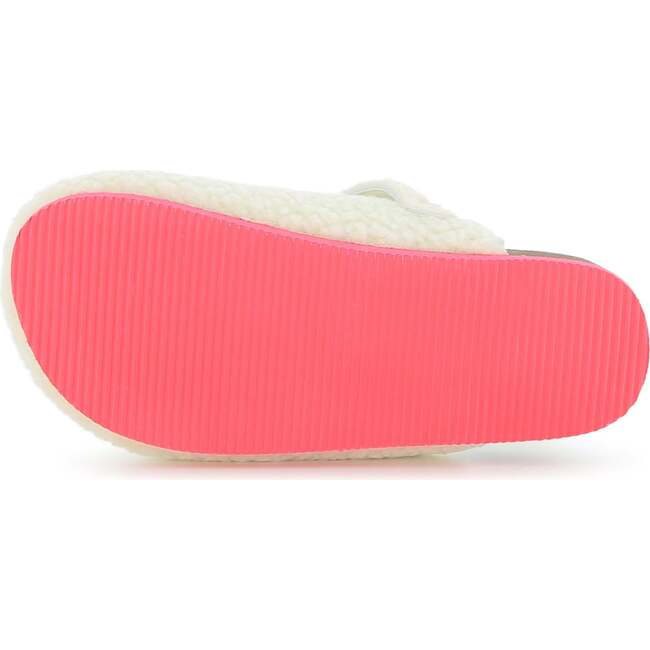 Adjustable buckle slippers, Beige - Slippers - 4