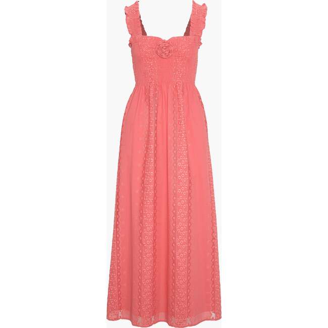The Rosetta Nap Dress, Coral