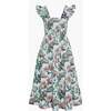 The Ellie Nap Dress, Light Blue Jungle Floral - Dresses - 1 - thumbnail