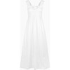 The Rosetta Nap Dress, White Broderie Voile - Dresses - 1 - thumbnail