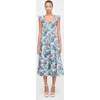 The Ellie Nap Dress, Light Blue Jungle Floral - Dresses - 2 - thumbnail