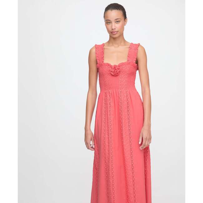 The Rosetta Nap Dress, Coral