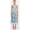 The Margot Dress, Light Blue Jungle Floral - Dresses - 2 - thumbnail