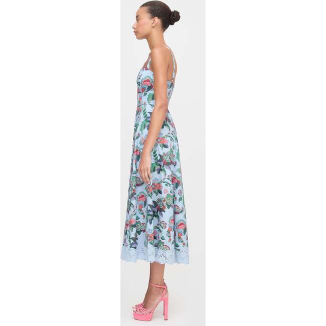 The Margot Dress, Light Blue Jungle Floral - Dresses - 3