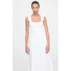 The Rosetta Nap Dress, White Broderie Voile - Dresses - 3 - thumbnail