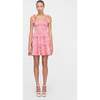 The Ribbon Charlotte Nap Dress, Pink Palm Ikat - Dresses - 3 - thumbnail